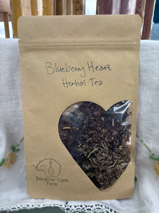Blueberry Heart Herbal Tea