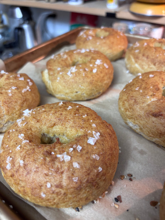 Gluten Free Vegan Sourdough Bagels 2pk
