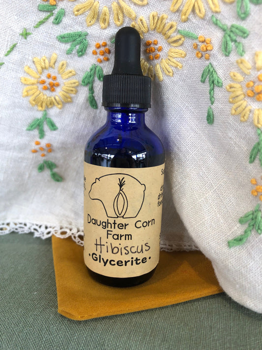 Hibiscus Glycerite