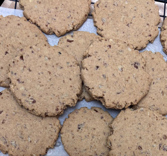 Gluten Free Vegan Pecan Shortbread Cookies 4pk
